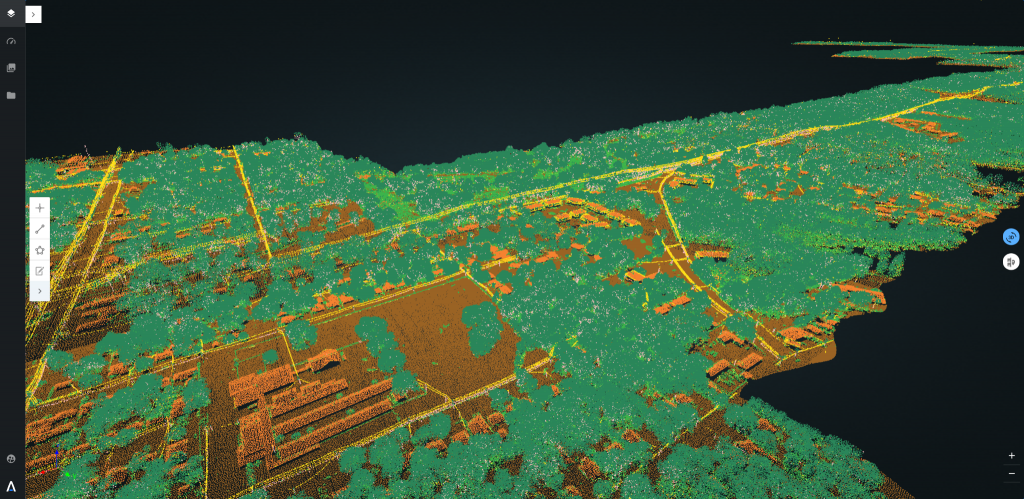 The Alteia platform now enables automated LiDAR Classification for construction project tracking and asset digitization