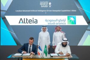 Alteia and Saudi Aramco - signing of the agreement in Jeddah